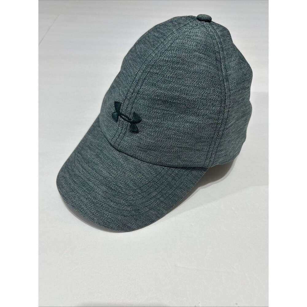 Under Armour Women's Cap OSFA Heather Teal Green UA Free Fit Polyester Golf Hat